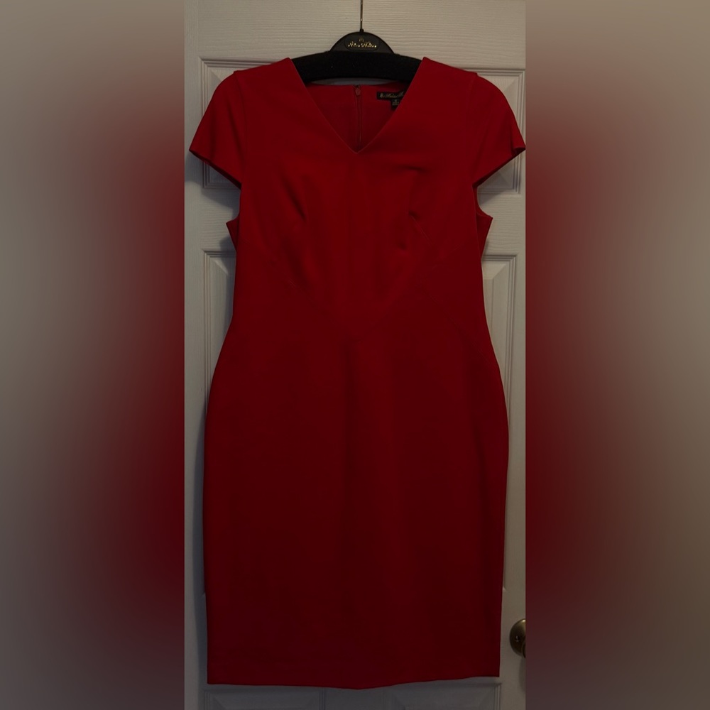 Brooks Brothers Red Sheath Dress